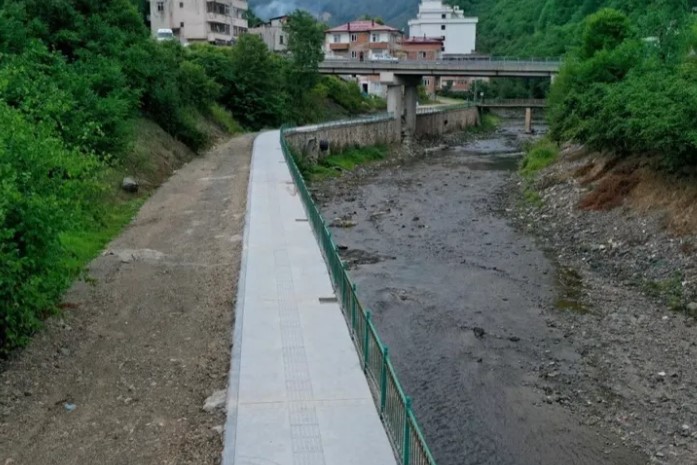 Ordu Ilıca’da Yapılan Yeni Yürüyüş Yolu Turizme Canlılık Katıyor